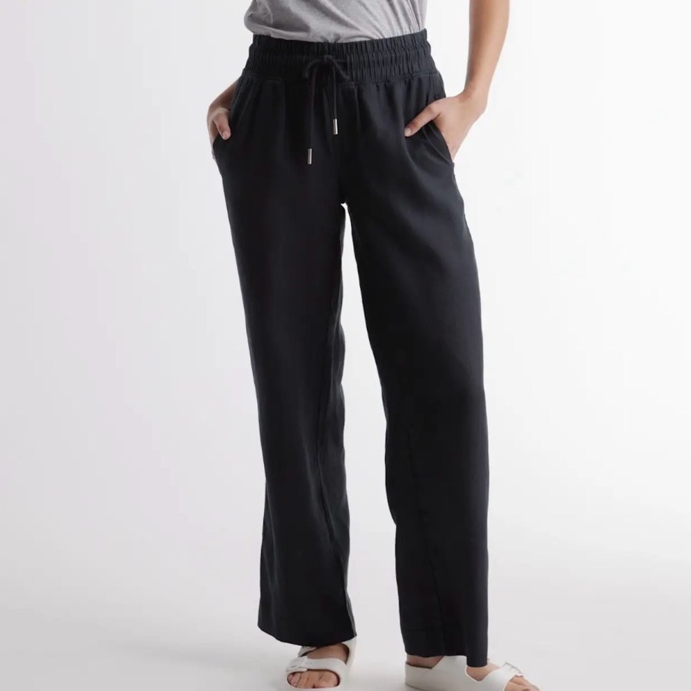Quince 100% European Linen Wide Leg Pants - Picture 8 of 11